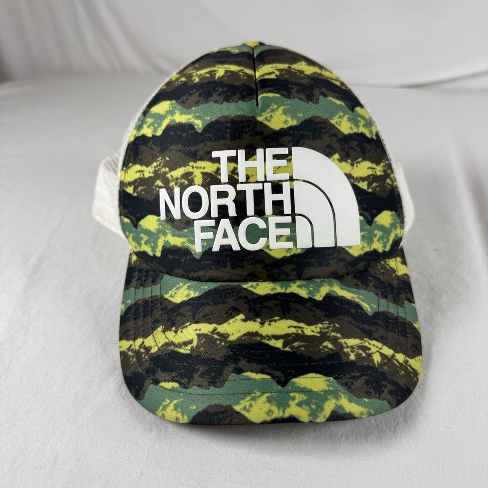 The North Face Men's Size OS Multicolor Camo Print Mesh Snapback Trucker Hat